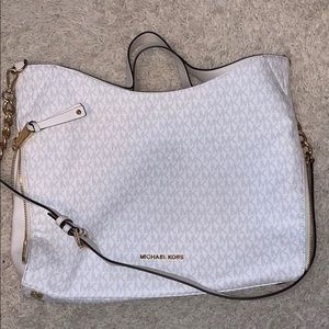 Michael Kors White Handbag
